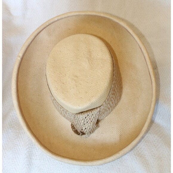 Lily J. by Eric Javits women's sun Hat wrap tie designer Size Small summer - Picture 8 of 12